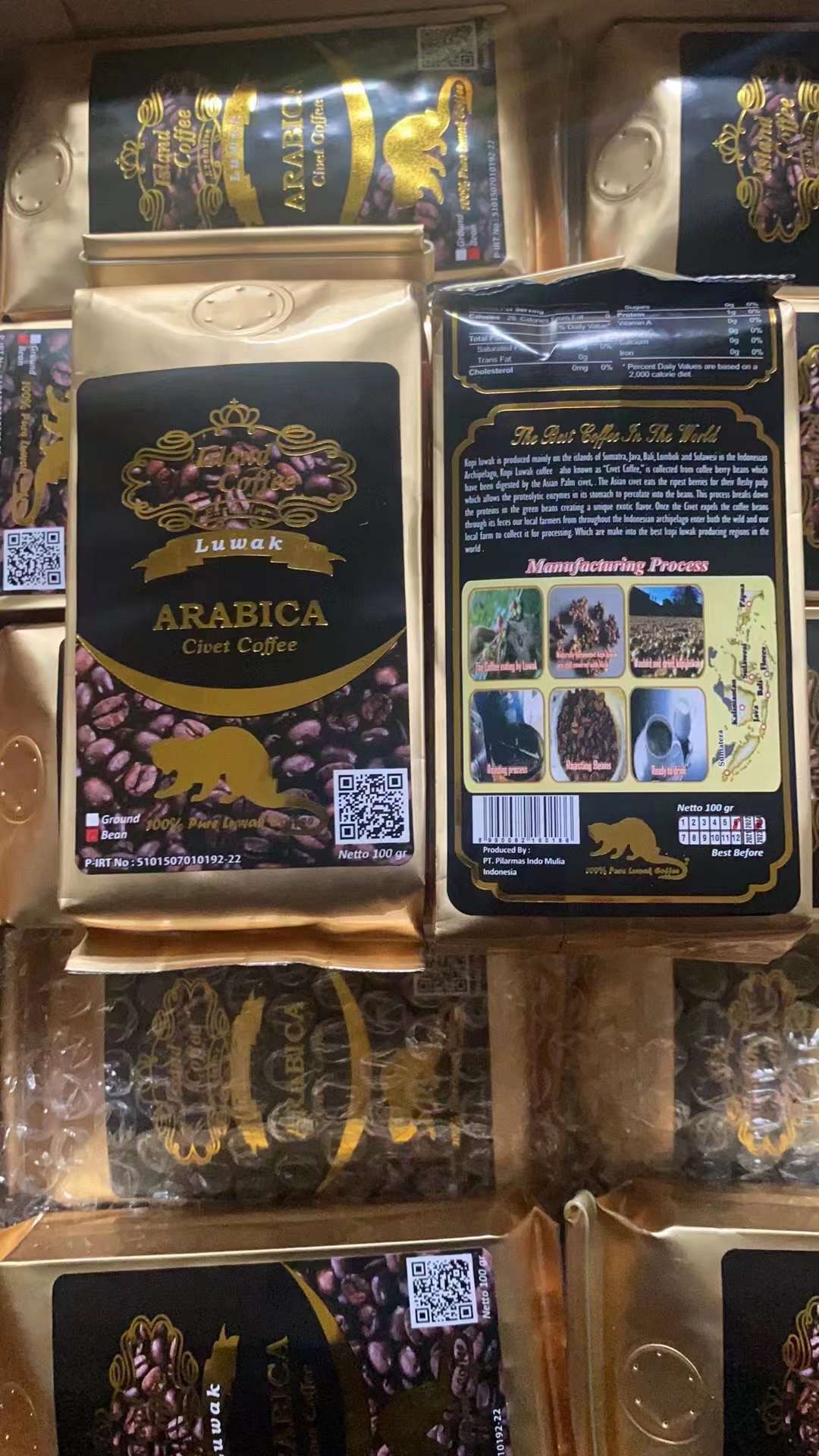 Indonesian Wild Kopi Luwak