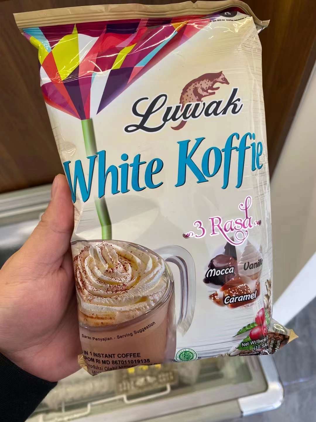 Indonesian white coffee